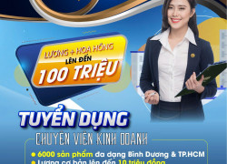 BĐS SAO VIỆT tuyển nhân viên Kinh Doanh làm tại Dĩ An Bình Dương