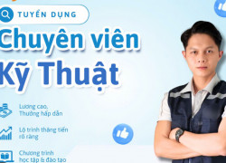 Tuyển chuyên viên kỹ thuật Smarthome ở Nghệ An & Hà Tĩnh