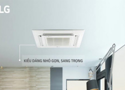 Máy lạnh âm trần LG 4 hướng thổi và hệ thống lọc không khí 5 bước mạnh mẽ