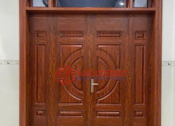 Cửa Thép Vân Gỗ Bền Đẹp Sang Trọng