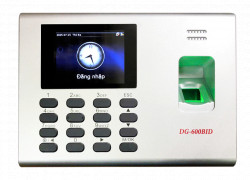 Máy chấm công vân tay DG600BID - có pin lưu điện