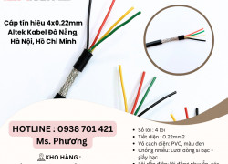 Cáp tín hiệu 4x0.22mm Altek Kabel Đà Nẵng, Hà Nội, Hồ Chí Minh