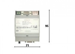 HD67565M: PROFIBUS Slave/Modbus TCP Slave-Converter