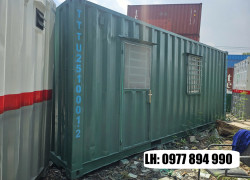 Container văn phòng 20ft thanh lý giá rẻ