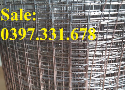 Lưới thép hàn mạ kẽm dây 1ly ô 10x10mm (1x1cm) giao hàng toàn quốc