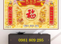 Gạch trang trí 3d phòng thờ , tranh mâm ngũ quả