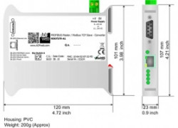 HD67579-A1: PROFIBUS Master/Modbus TCP Slave-Converter