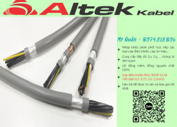 Altek Kabel: Cáp điều khiển 12x0.5, 12x0.75, 12x1.0, 12x1.5