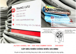 Cáp tín hiệu chống nhiễu 4x0.5 Đà Nẵng, Huế, Quảng Ngãi, Quảng Nam