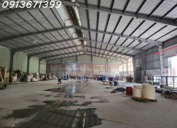 🏭 CHO THUÊ NHÀ XƯỞNG 2.900M² – BÀU BÀNG, BẾN CÁT, BÌNH DƯƠNG – PCCC TỰ ĐỘNG