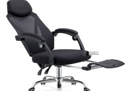 Ghế xoay gaming lưng lưới có gác chân hiện đại CR4343-M