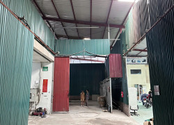 CHO THUÊ KHO XƯỞNG 450M² TẠI ĐƯỜNG TÂY TỰU, BẮC TỪ LIÊM, HÀ NỘI