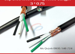 Cáp điều khiển chống nhiễu 3 * 0.75 mm Sangjin Hồ Chí Minh