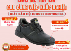 Giày bảo hộ Jogger BESTRUNS3 – Bảo vệ tối đa cho công việc khắc nghiệt!