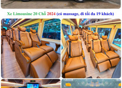 DỊCH VỤ CHO THUÊ XE LIMOUSINE 20 CHỖ GIÁ TỐT