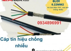 Cáp tín hiệu chống nhiễu 6x 0.22mm²- Altek Kabel Hà Nội, Đà Nẵng, Hồ Chí Minh