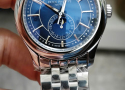 Patex cơ 6kim day date month trăng sao máy nhật loại đẹp