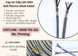 Cáp tín hiệu SH-500 4x0.75mm2 Altek Kabel Đà Nẵng, Hà Nội, Hồ Chí Minh