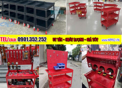 Tìm hiểu xe đẩy 3 ngăn chuyên đựng đồ nghề vật tư