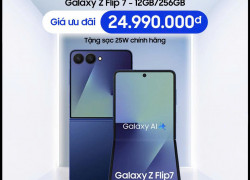 Samsung Z Flip 7 Gập thời thược, đỉnh phong cách