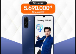 Samsung a17 5g giá rẻ trong tầm tay