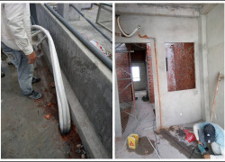 Vệ sinh Điều hòa giấu trần nối ống gió là gì? Thi công ống đồng Điều hòa âm tường