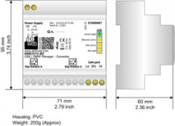 HD67171-B2: SNMP Manager/CAN-Converter