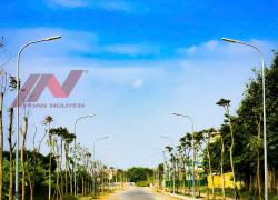 Phan Nguyễn cung cấp cột đèn chiếu sáng 6m đường phố ngoài trời