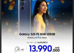 Samsung S25 Fe dòng Flagship giá dễ chạm sở hữu ngay