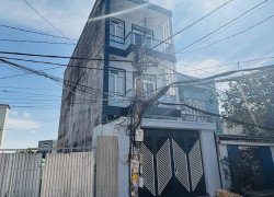 NHÀ Ở 4 TẦNG-ĐƯỜNG XE HƠI-LÊ VĂN LƯƠNG-NHƠN ĐỨC-NHÀ BÈ-5x19M-GIÁ 6,5TY