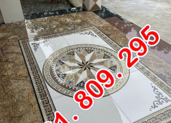 Mẫu thảm gạch lát cho phòng khách đẹp Hn8383