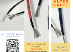 Dây cáp solar DC 1x4mm² 1500V – Altek Kabel