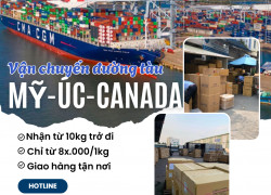 Công ty gửi hàng đi Mỹ đường tàu chỉ từ 80k/1kg - Nhận từ 10kg