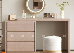 Bàn Trang Điểm Gỗ Công Nghiệp MDF Thanh Lịch, Hiện Đại