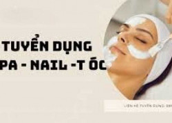 TUYỂN NHÂN VIÊN LÀM NAIL +  GỘI ĐẦU