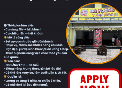 Bò Nướng Than Hoa 2 Tuyển phục vụ quán ăn