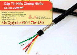 Cáp tín hiệu chống nhiễu 6x0.22 Altek Kabel Hà Nội, Đà Nẵng, Sài Gòn