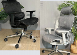 Ghế công thái học lưng lưới nệm lưới nhập khẩu CM4553-M tại HCM