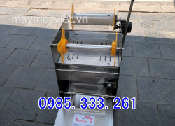 Máy dán miệng hộp nhựa bán tự động