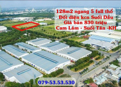🏡 BÁN ĐẤT NỀN CAM LÂM GIÁ CHỈ TỪ 830 TRIỆU/NỀN – GẦN KCN SUỐI DẦU, FULL THỔ CƯ, SỔ RIÊNG TỪNG LÔ
