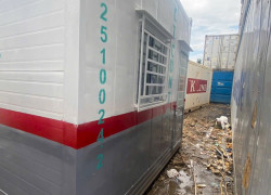 container văn phòng 10 feet – làm từ vỏ lạnh