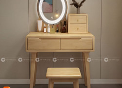 Bàn Trang Điểm Gỗ Tự Nhiên Độc Đáo, Hiện Đại