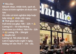 SUSHI CÔ CHỦ NHỎ TUYỂN PHỤ BẾP – Q10