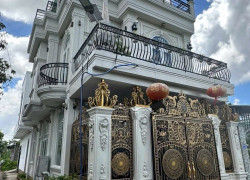 BIỆT THỰ GÓC 2MẶT TIỀN ĐẸP LỘNG LẪY PHƯỜNG PHƯỚC HẬU VĨNH LONG