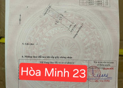 🔴💥Bán đất đường Hòa Minh 23 - View trung tâm Thương Mại