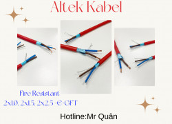 Cáp chống cháy chống nhiễu Altek Kabel – Giá xưởng