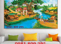 Tranh gạch , gạch ốp tường trang trí 3d