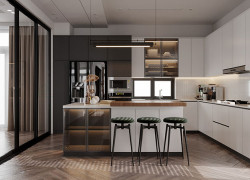 Thi Công Tủ Bếp Theo Yêu Cầu | Nhận Đóng Tủ Bếp Theo Yêu Cầu