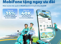 Đồng hành đi Xanh - Săn khuyến mại Xanh SM cùng MobiFone