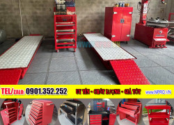 Tủ đồ nghề, Máy nén khí, Bàn nâng xe máy